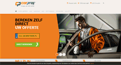 Desktop Screenshot of carprof.nl